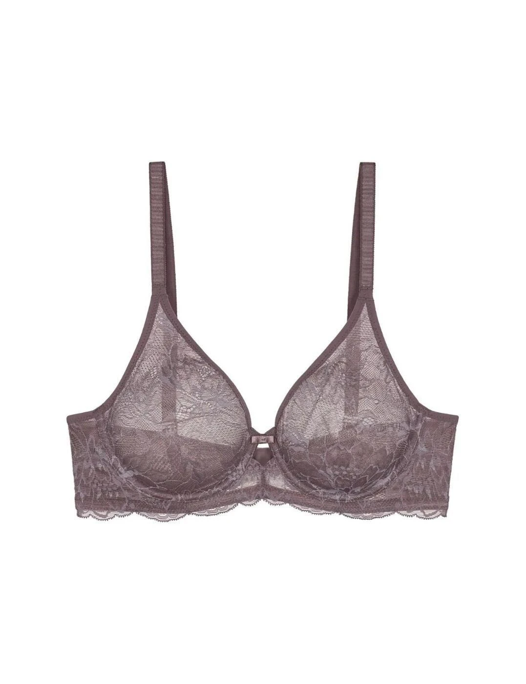 Triumph Amourette Charm Conscious Underwired Bra - Pigeon Grey 3 Triumph Amourette Charm Conscious Underwired Bra - Pigeon Grey - Image 3