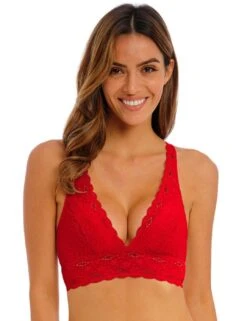 Wacoal Halo Lace Non Wired Soft Cup Bra - Barbados Cherry