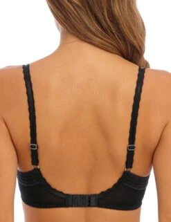 Wacoal Raffine Plunge Bra - Black -Belle Lingerie Store 58636 wacoal raffine plunge bra black 5