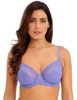 Wacoal Raffine Plunge Bra - Bluebell