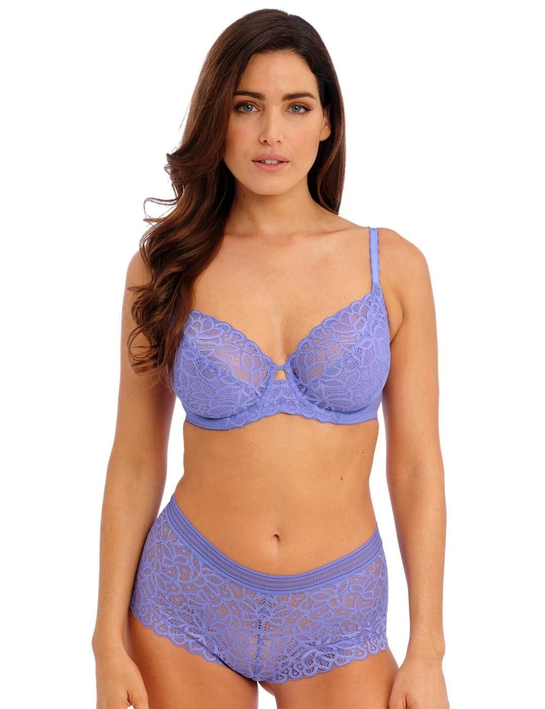 Wacoal Raffine Plunge Bra - Bluebell 5 Wacoal Raffine Plunge Bra - Bluebell - Image 5