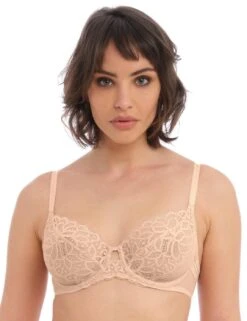 Wacoal Raffine Plunge Bra - Frappe