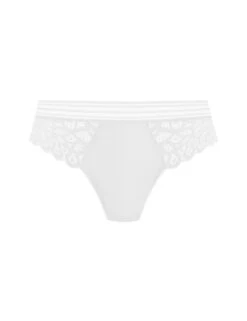 Wacoal Raffine Tanga Brief - White -Belle Lingerie Store 58645 wacoal raffine tanga brief white 3