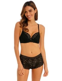 Wacoal Raffine Shorty Brief - Black 7 Wacoal Raffine Shorty Brief - Black -Belle Lingerie Store 58674 wacoal raffine shorty brief black 4