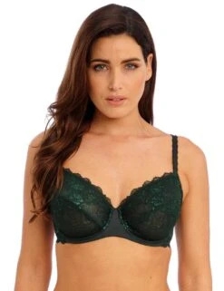 Wacoal Lace Perfection Underwired Bra - Botanical Green