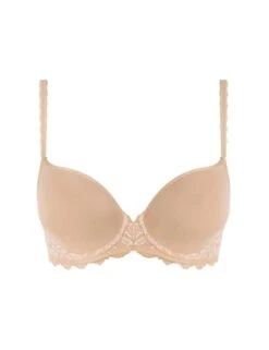 Wacoal Lace Perfection Underwired Contour Bra - Cafe Creme -Belle Lingerie Store 58680 wacoal lace perfection underwired contour bra cafe creme 4
