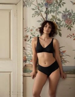 Wacoal Accord Non Wired Bra - Black -Belle Lingerie Store 58725 wacoal accord non wired bra black 6