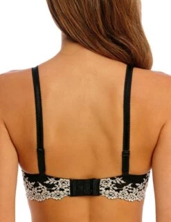 Wacoal Embrace Lace Plunge Bra - Black -Belle Lingerie Store 58736 wacoal embrace lace plunge bra black 5
