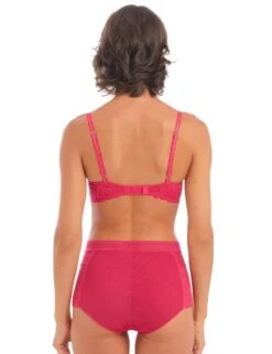 Wacoal Raffine High Waist Brief - Framboise 11 Wacoal Raffine High Waist Brief - Framboise -Belle Lingerie Store 58758 wacoal raffine high waist brief framboise 6