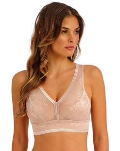 Wacoal Net Effects Bralette - Rose Dust