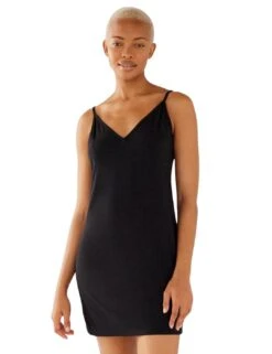 Chelsea Peers Cami Dress Chemise - Black