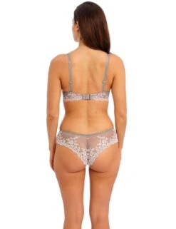 Wacoal Embrace Lace Tanga Brief - Smoke/Crystal Pink 11 Wacoal Embrace Lace Tanga Brief - Smoke/Crystal Pink -Belle Lingerie Store 58927 wacoal embrace lace tanga brief smokecrystal pink 6