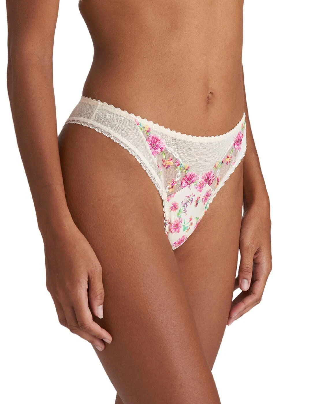 Marie Jo Chen Thong - Pearled Ivory 3 Marie Jo Chen Thong - Pearled Ivory - Image 3