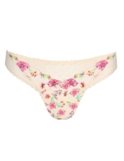 Marie Jo Chen Thong - Pearled Ivory 11 Marie Jo Chen Thong - Pearled Ivory -Belle Lingerie Store 59322 marie jo chen thong pearled ivory 4