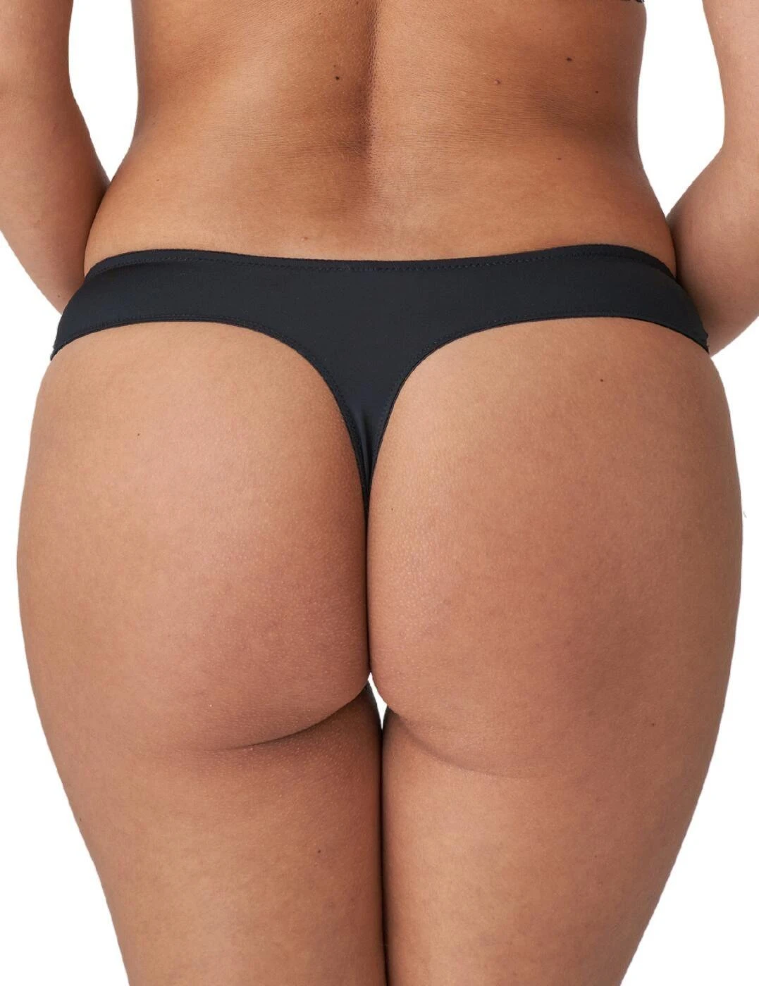 Prima Donna Twist East End Thong - Charcoal 2 Prima Donna Twist East End Thong - Charcoal - Image 2