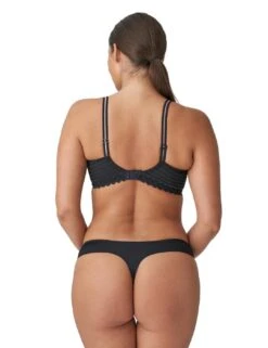 Prima Donna Twist East End Thong - Charcoal 12 Prima Donna Twist East End Thong - Charcoal -Belle Lingerie Store 59346 prima donna twist east end thong charcoal 6