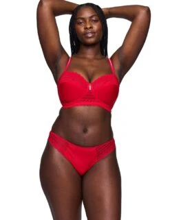 Prima Donna Twist East End Thong - True Red 13 Prima Donna Twist East End Thong - True Red -Belle Lingerie Store 59346 prima donna twist east end thong true red 5