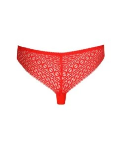 Prima Donna Montara Thong - True Red -Belle Lingerie Store 59361 prima donna montara thong true red 5
