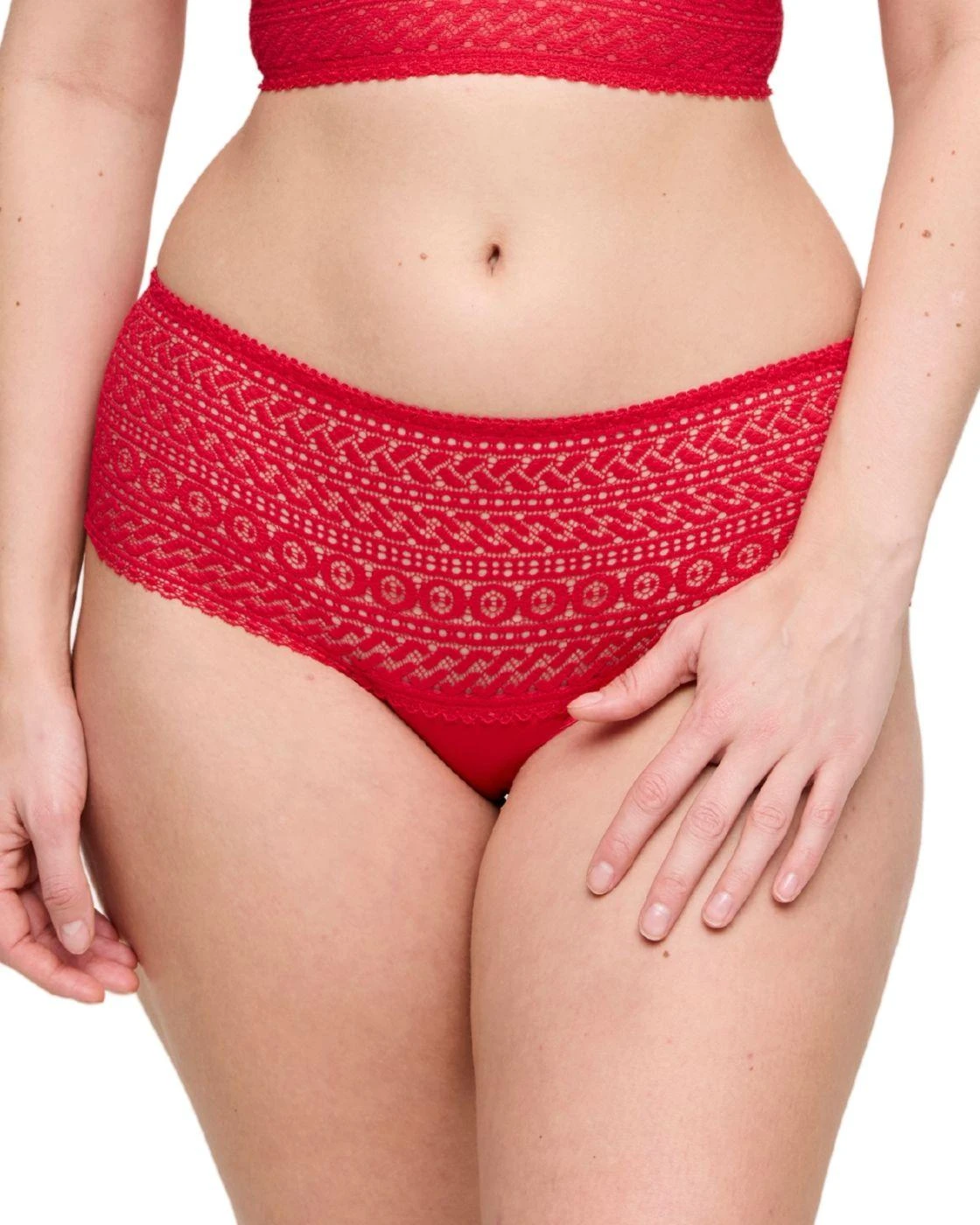 Prima Donna Montara Luxury Thong - True Red 1 Prima Donna Montara Luxury Thong - True Red