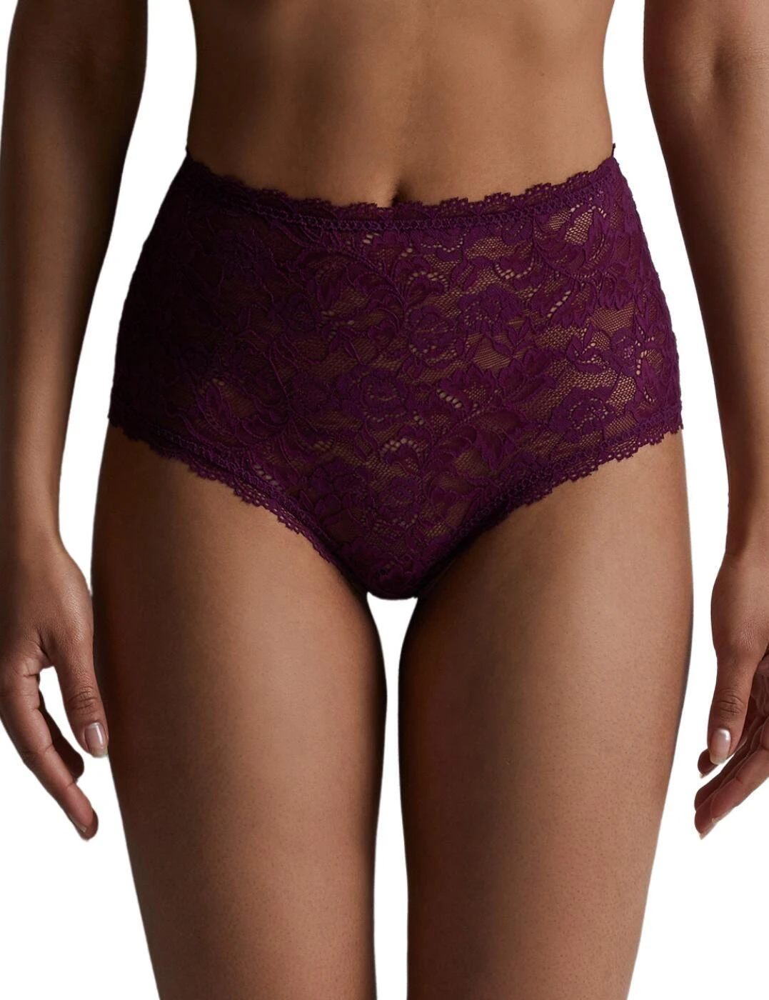 Aubade Rosessence High Waist Brief - Berry 1 Aubade Rosessence High Waist Brief - Berry