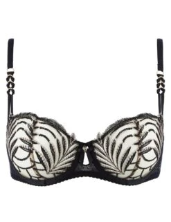 Aubade Hypnolove Half Cup Bra - Eclipse -Belle Lingerie Store 59697 aubade hypnolove half cup bra eclipse 5