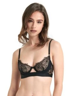 Bluebella Alanna Demi Cup Bra - Black