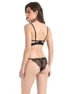 Bluebella Alanna Demi Cup Bra - Black -Belle Lingerie Store 59771 bluebella alanna demi cup bra black 8