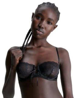 Calvin Klein CK Black Balcony Bra - Black