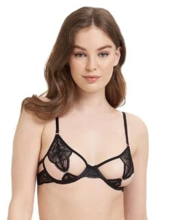 Bluebella Anaya Cut Out Bra - Black