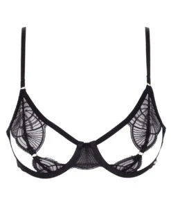 Bluebella Anaya Cut Out Bra - Black -Belle Lingerie Store 59861 bluebella anaya cut out bra black 4