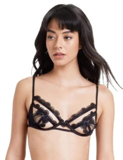 Bluebella Ember Open Cup Bra - Black