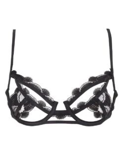 Bluebella Ember Open Cup Bra - Black 9 Bluebella Ember Open Cup Bra - Black -Belle Lingerie Store 59930 bluebella ember open cup bra black 3