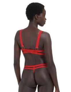 Bluebella Orion Half Cup Bra - Red 13 Bluebella Orion Half Cup Bra - Red -Belle Lingerie Store 59952 bluebella orion half cup bra red 7