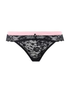 Freya Offbeat Brazilian Brief - Black 7 Freya Offbeat Brazilian Brief - Black -Belle Lingerie Store 59991 freya offbeat brazilian brief black 3