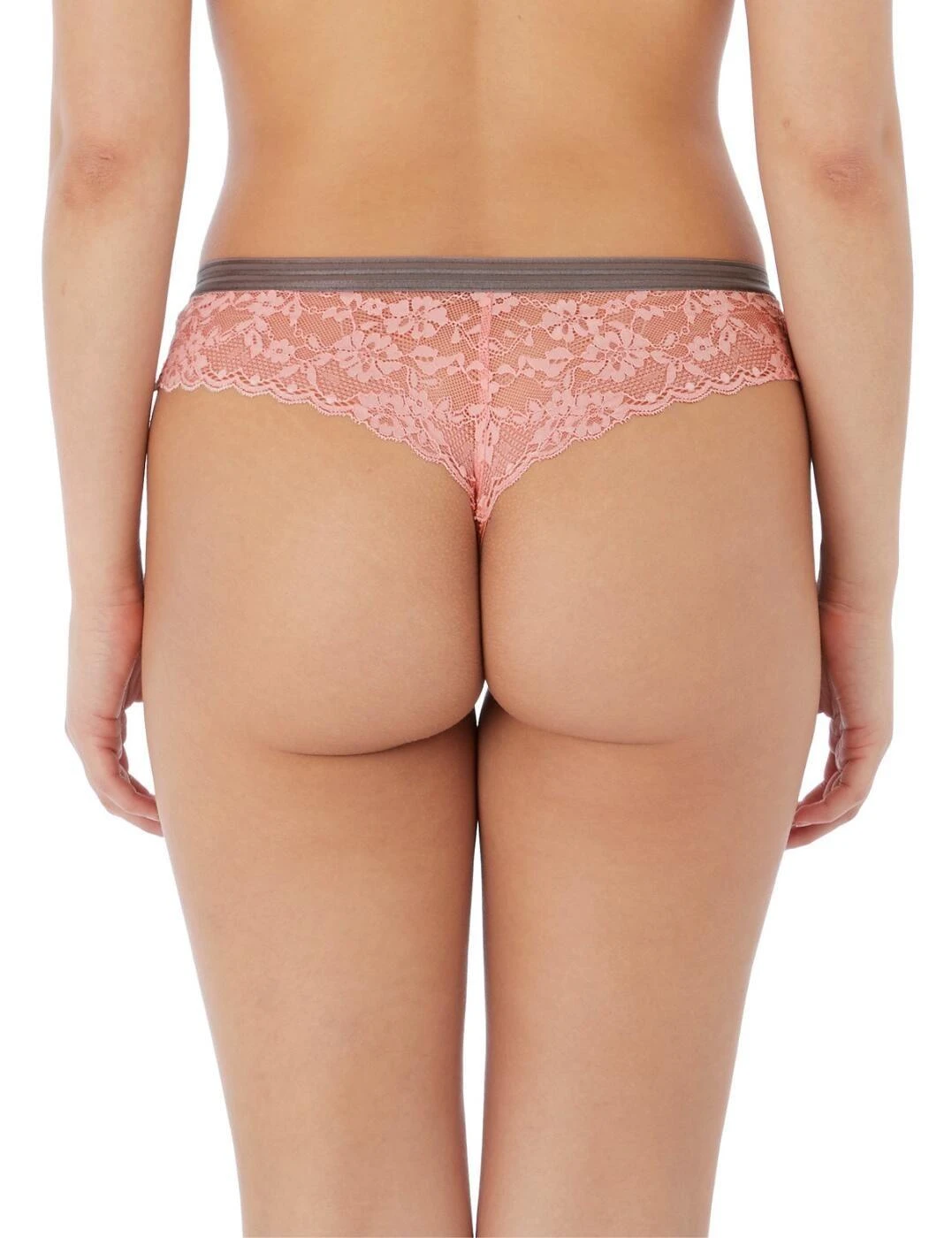 Freya Offbeat Brazilian Brief - Rosehip 2 Freya Offbeat Brazilian Brief - Rosehip - Image 2