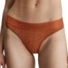Calvin Klein Intrinsic Lace Thong - Gingerbread