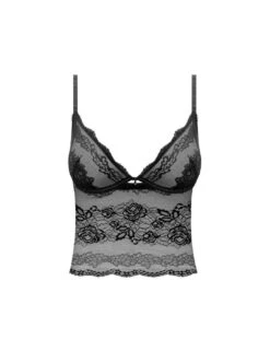 Wacoal Ravissant Underwired Bralette - Black -Belle Lingerie Store 60157 wacoal ravissant underwired bralette black 3