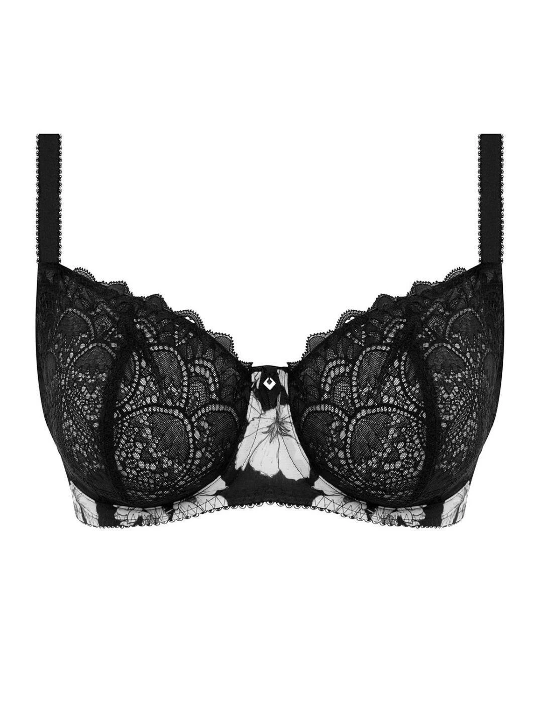 Fantasie Olivia Balcony Bra - Black 3 Fantasie Olivia Balcony Bra - Black - Image 3