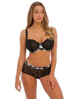 Fantasie Olivia Balcony Bra - Black 10 Fantasie Olivia Balcony Bra - Black -Belle Lingerie Store 60247 fantasie olivia balcony bra black 5