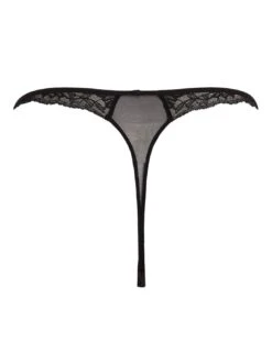 Calvin Klein CK Black Thong - Black -Belle Lingerie Store 60581 calvin klein ck black thong black 5