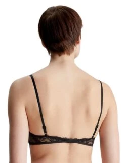 Calvin Klein CK Black Triangle Bra - Black 10 Calvin Klein CK Black Triangle Bra - Black -Belle Lingerie Store 60582 calvin klein ck black triangle bra black 4