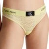 Calvin Klein Lace Thong - Celery Sprig