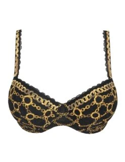 Prima Donna Twist Amsterdam AV Padded Balcony Bra - Black 11 Prima Donna Twist Amsterdam AV Padded Balcony Bra - Black -Belle Lingerie Store 60600 prima donna twist amsterdam av padded balcony bra black 4