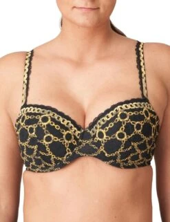 Prima Donna Twist Amsterdam AV Padded Balcony Bra - Black 12 Prima Donna Twist Amsterdam AV Padded Balcony Bra - Black -Belle Lingerie Store 60600 prima donna twist amsterdam av padded balcony bra black 5