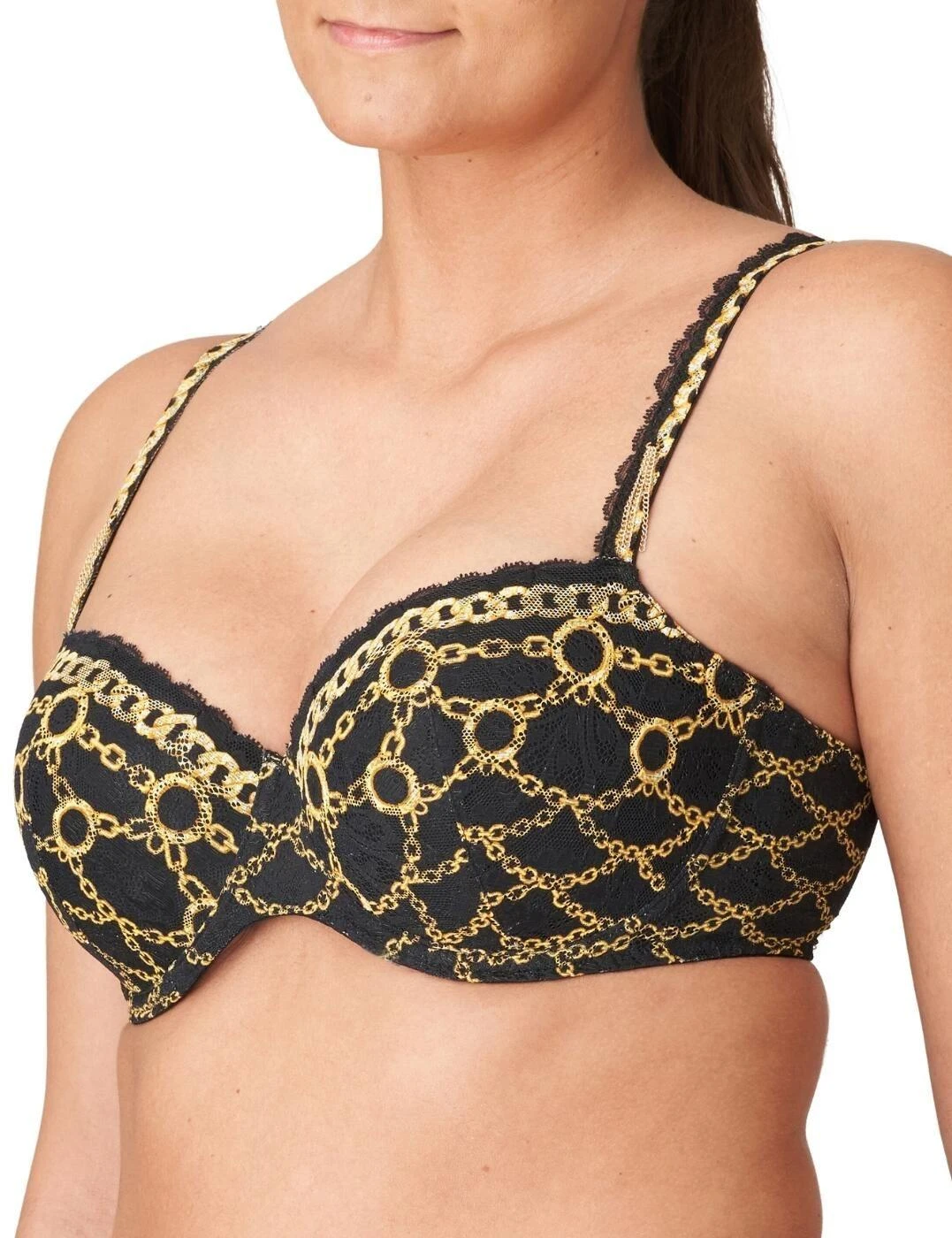 Prima Donna Twist Amsterdam AV Padded Balcony Bra - Black 7 Prima Donna Twist Amsterdam AV Padded Balcony Bra - Black - Image 7