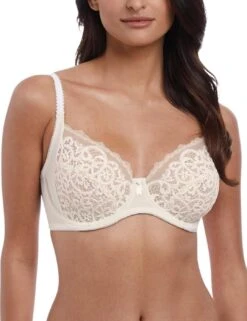 Wacoal Lace Essentiel Full Cup Bra - Cream/Powder