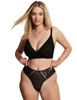 Cleo By Panache Alexis Bralette - Black -Belle Lingerie Store 60737 cleo by panache alexis bralette black 6