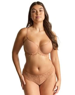 Panache Allure Thong - Honey 9 Panache Allure Thong - Honey -Belle Lingerie Store 60738 panache allure thong honey 4