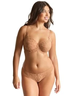 Panache Allure Thong - Honey 10 Panache Allure Thong - Honey -Belle Lingerie Store 60738 panache allure thong honey 5
