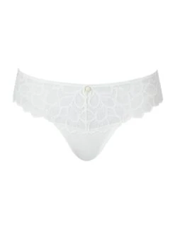 Panache Allure Thong - Ivory 8 Panache Allure Thong - Ivory -Belle Lingerie Store 60738 panache allure thong ivory 3